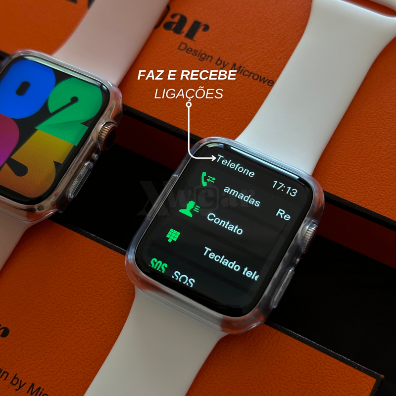 Smartwatch W59 Mini + BRINDES + FRETE GRÁTIS + 6X SEM JUROS